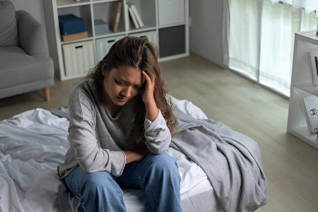 O ciclo vicioso da depressão quando o cansaço e a falta de motivação dificultam a mudança
